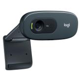 LOGITECH C270 HD Webcam - BLACK - USB