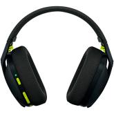 LOGITECH G435 LIGHTSPEED Wireless Gaming Headset - BLACK - 2.4GHZ - EMEA - 914