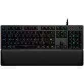 LOGITECH G513 CARBON LIGHTSYNC RGB Mechanical Gaming Keyboard with GX Red switches-CARBON-US INT'L-USB-IN