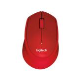 LOGITECH M330 Wireless Mouse - SILENT PLUS - RED