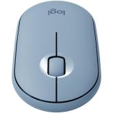 LOGITECH M350 Pebble Bluetooth Wireless Mouse - BLUE GRAY