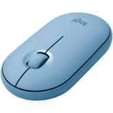LOGITECH M350 Pebble Bluetooth Wireless Mouse - BLUE GRAY