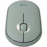 LOGITECH M350 Pebble Bluetooth Wireless Mouse - EUCALYPTUS
