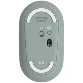 LOGITECH M350 Pebble Bluetooth Wireless Mouse - EUCALYPTUS