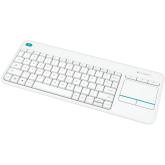 Tastatura Logitech K400 Plus, wireless, white