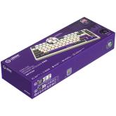 LORGAR KBP7075W, Wireless 75% Mechanical Gaming Keyboard Pro, Beige, EN layout