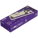 LORGAR KBP70TKLW, Wireless TKL Mechanical Gaming Keyboard Pro, Beige, EN layout