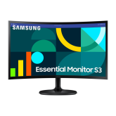 SAMSUNG Essential S3 S36GD 24inch Gaming Monitor Curved IPS FHD 1920x1080 100Hz HDMI D-sub 