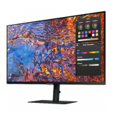 MONITOR SAMSUNG LS32B800PXUXEN 32 inch, Curvature: FLAT , Panel Type:IPS, Resolution: 3,840 x 2,160, Aspect Ratio: 16:9, Refresh Rat e:60Hz,Response time GtG: 5 ms, Brightness: 350 cd/m², Contrast (static): 1000: 1, Contrast (dynamic): Mega DCR, Viewing a