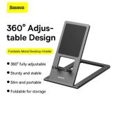 STAND Baseus notebook, pliabil, aliaj zinc, dimensiuni: 139.6*81*5.6 mm, gri 