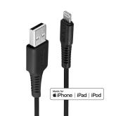 Cablu Lindy 0.5m USB A 2.0 to Lightning 