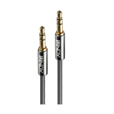 Lindy Cablu Audio 3.5mm, 2m, Cromo Line 