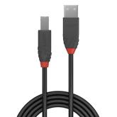 Cablu Lindy 0.2m USB 2.0 Tip A la Tip B 