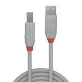 Cablu Lindy 2m USB 2.0 Tip A la Tip B 