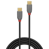Cablu Lindy 2m USB 2.0 Type-C, Anthra 