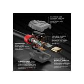 Cablu Lindy 3m High Speed HDMI, Anthra 