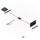 Extender HDMI 2.0 Lindy 50m 10.2G Repeater
