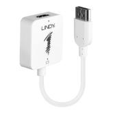 Adaptor Lindy LY-38146, HDMI 1.4 to DisplayPort 1.1 Converter, alb