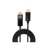 Cablu Lindy 2m DisplayPort la HDMI HDR 