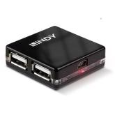 Mini Hub Lindy 4 Port USB 2.0