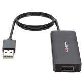 Hub USB Lindy to 4 Port USB 2.0, Input 1x USB 2.0 la 4x USB 2.0