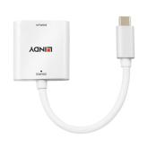 Adaptor Lindy LY-43339, USB Type C to HDMI, alb