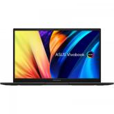 Laptop ASUS Vivobook S, M3502RA-MA014X, 15.6-inch, 2.8K (2880 x 1620) OLED 16:9, AMD Ryzen(T) 7 6800H.Mobile, AMD Radeon(T) Graphics, 8GB DDR4, 1TB, Plastic, Indie Black, Windows 11 Pro, 2 years