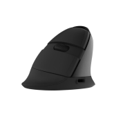 MOUSE DELUX, PC sau NB, wireless, 2.4GHz, optic, 1600 dpi, butoane/scroll 6/1, ergonomic,  negru, 