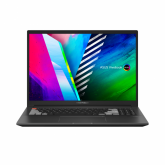 Laptop ASUS Vivobook PRO M7600QE-L2007X, 16.0-inch, 4K (3840 x 2400) OLED 16:10, AMD Ryzen(T) 7 5800H  NVIDIA® GeForce® RTX(T) 3050Ti,16GB DDR4 on board, 1TB, Aluminum, Black, Windows 11 Pro, 2 years