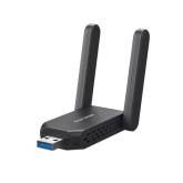 Adaptor Mercusys AX1800 USB Dual-Band, standarde wireless IEEE 802.11 a/n/ac/ax 5 GHz, IEEE 802.11 b/g/n 2.4 GHz, 2 External High Gain Antennas, securitate WPA/WPA2/WPA-PSK/ WPA2-PSK/WPA3-SAE