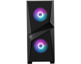 MSI MAG FORGE 100R case 2xUSB 3.0 2x120mm ARGB Fan 1x120mm black Fan Tempered Glass