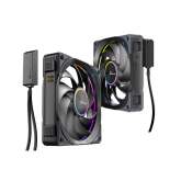 Ventilator Seasonic MagFlow 120 ARGB, kit 3 buc 