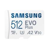 Card memorie Samsung MB-MC512KA/EU,  Micro-SDXC,  EVO Plus (2021),  512GB