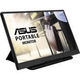 ASUS ZenScreen MB166B Portable USB Monitor- 15.6 inch Full HD, IPS ,aspect ratio: 16:9, Viewing Angle (CR≧10, H/V) : 178°/ 178°, Brightness(Typ.) : 250cd/cm2, Contrast Ratio (Typ.) : 1000:1, Display Colors :262K, Response Time : 25ms(Tr+Tf), Refresh Rate 