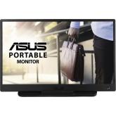 ASUS ZenScreen MB166B Portable USB Monitor- 15.6 inch Full HD, IPS ,aspect ratio: 16:9, Viewing Angle (CR≧10, H/V) : 178°/ 178°, Brightness(Typ.) : 250cd/cm2, Contrast Ratio (Typ.) : 1000:1, Display Colors :262K, Response Time : 25ms(Tr+Tf), Refresh Rate 