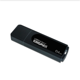 MEMORIE USB 3.2 Gen 1 KINGMAX  64 GB, cu capac, plastic, negru, 