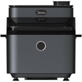 Air fryer, 7.3L big capacity, 1700W strong power, dual taste functions creates Juicy & Crispy flavor, one touch to kick-start 8 function with digital panel, large see-through window, non-stick coating, removable crispier plate,auto-pause when basket