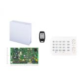 Centrală Magellan cu emiţător-receptor radio-32 zone; Stay D si aplicatia iParadox; 32 zone (oricare dintre acestea poate fi radio); 32 utilizatori si 32 telecomenzi; 2 partitii; 2 intrari de zona pe placa; 2 iesiri PGM pe placa; bus 4 fire (conecteaza pa