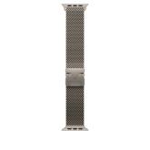 49mm Natural Titanium Milanese Loop - Large