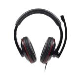 CASTI Gembird, cu fir, standard, utilizare multimedia, microfon pe brat, conectare prin Jack 3.5 mm x 2, negru, 