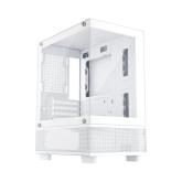 Carcasa 1STPLAYER MI2-A Mid Tower ARGB ALB, Tempered Glass, Sloturi Expansiune 4, Drive Bays: 1x3.5