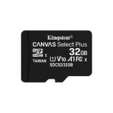 Card de Memorie MicroSD Kingston Select Plus, 32GB, Class 10