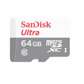 Card de Memorie MicroSDXC, 64GB, Adaptor SD, Class 10