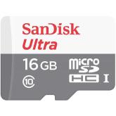 Card de memorie SanDisk Ultra Micro SD, 16GB, Class 10