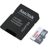 Card de memorie SanDisk Ultra Micro SD, 32GB, Adaptor SD, Class 10
