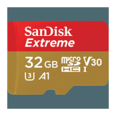 Card de memorie MicroSD SanDisk Extreme, 32GB, Adaptor SD, Class 10