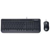 Kit tastatura + mouse Microsoft 600 Wired Desktop, negru