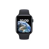 Apple Watch SE2 Cellular 44mm Midnight Aluminium Case with Midnight Sport Band - Regular