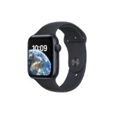 Apple Watch SE2 Cellular 44mm Midnight Aluminium Case with Midnight Sport Band - Regular