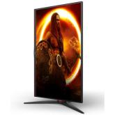 Monitor WLED AOC Q27G2S/EU, 27inch, QHD IPS, 4ms, 165Hz, negru